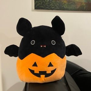 RARE Original 12” Emily Pumpkin Bat Squishmallow Halloween2020 Brand New W/ Tags